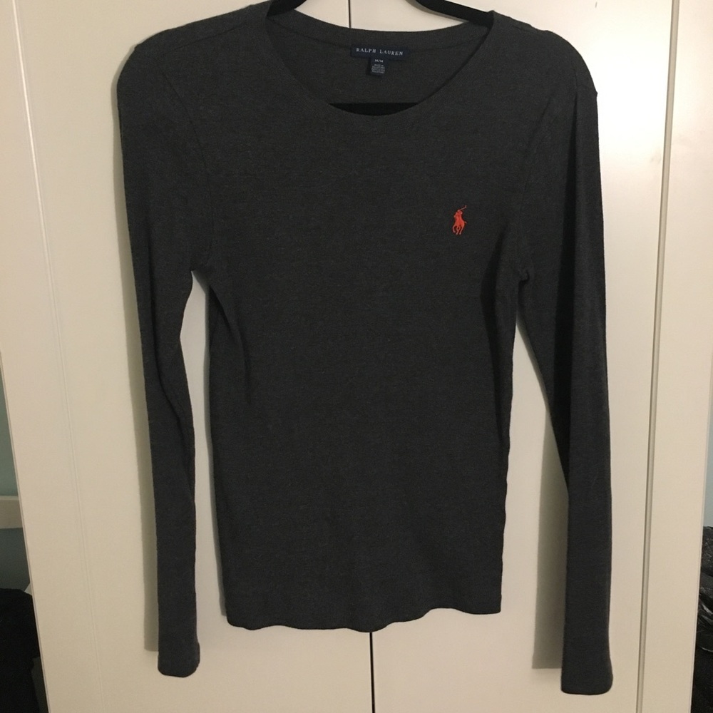 Grey Ralph Lauren long sleeve